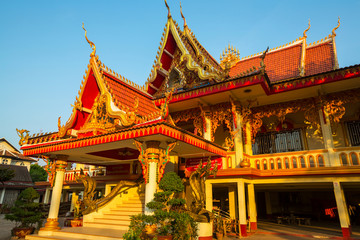Fototapeta na wymiar Świątynia w Laosie