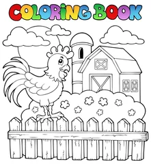 Wall murals For kids Coloring book bird image 3