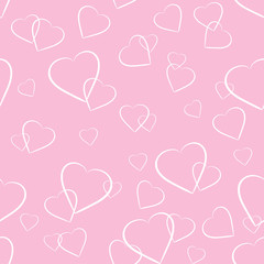 background with hearts