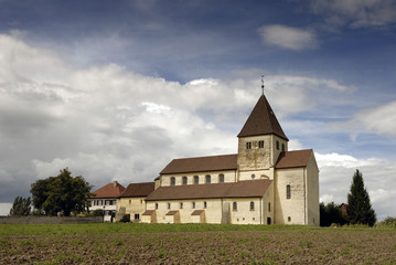 Die Kirche Sankt Georg auf der Insel Reichenau