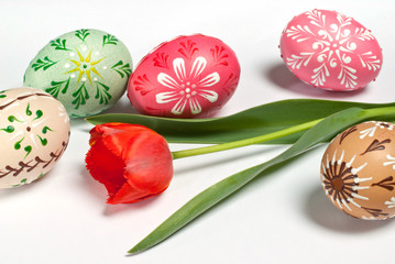 painted Easter eggs