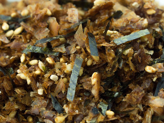 Japanese rice toppings furikake