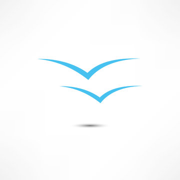 recommend clip art: Gulls Icon