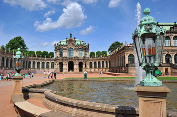Naklejka premium Dresden, Zwinger