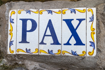 Fototapeta premium PAX glazed tiles