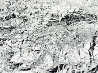 Aluminum foil texture background