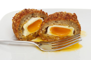Runny Scotch egg