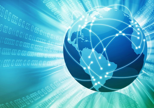 Worldwide internet Concept