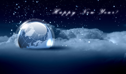 World christmas ball