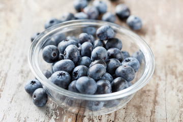 fresh blueberries