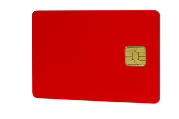 Chipkarte rot