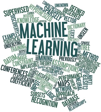 Word cloud for Machine learning