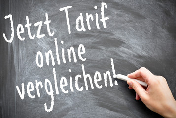 Jetzt Tarif online vergleichen