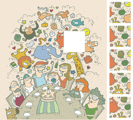 Birthday Celebration Puzzle ... Solution: 2nd square