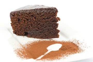 Chocolate cake, mud cake
