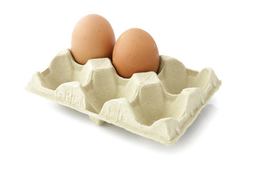 Two eggs in the package