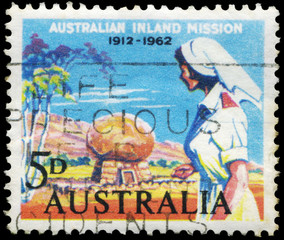 AUSTRALIA - CIRCA 1962 Nurse