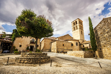 Church of Pedraza village, Segovia, Castilla y Leon, Spain