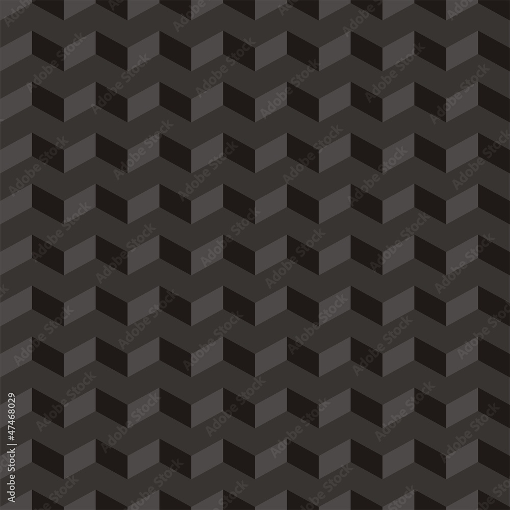 Poster aztec chevron dark vector seamless pattern zigzag background