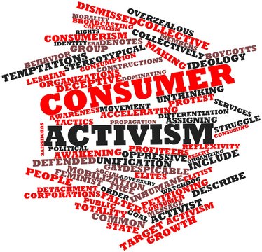 Word Cloud For Consumer Activism