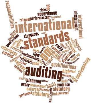 Word cloud for International Standards on Auditing