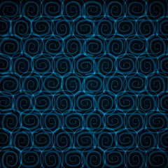 swirl pattern in dark blue background