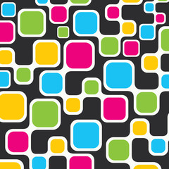 colorful square stock vector background