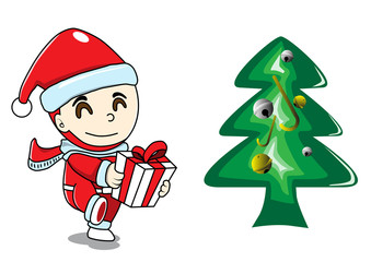 Santa Claus cartoon vector