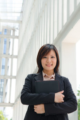 chinese female student in formal