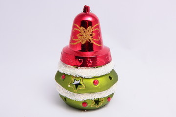 Bell on a candlestick.