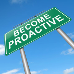 Proactive concept.