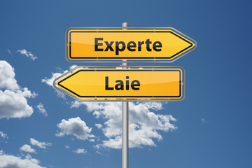 Experte vs. Laie