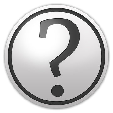 Question mark, info, icon, logo