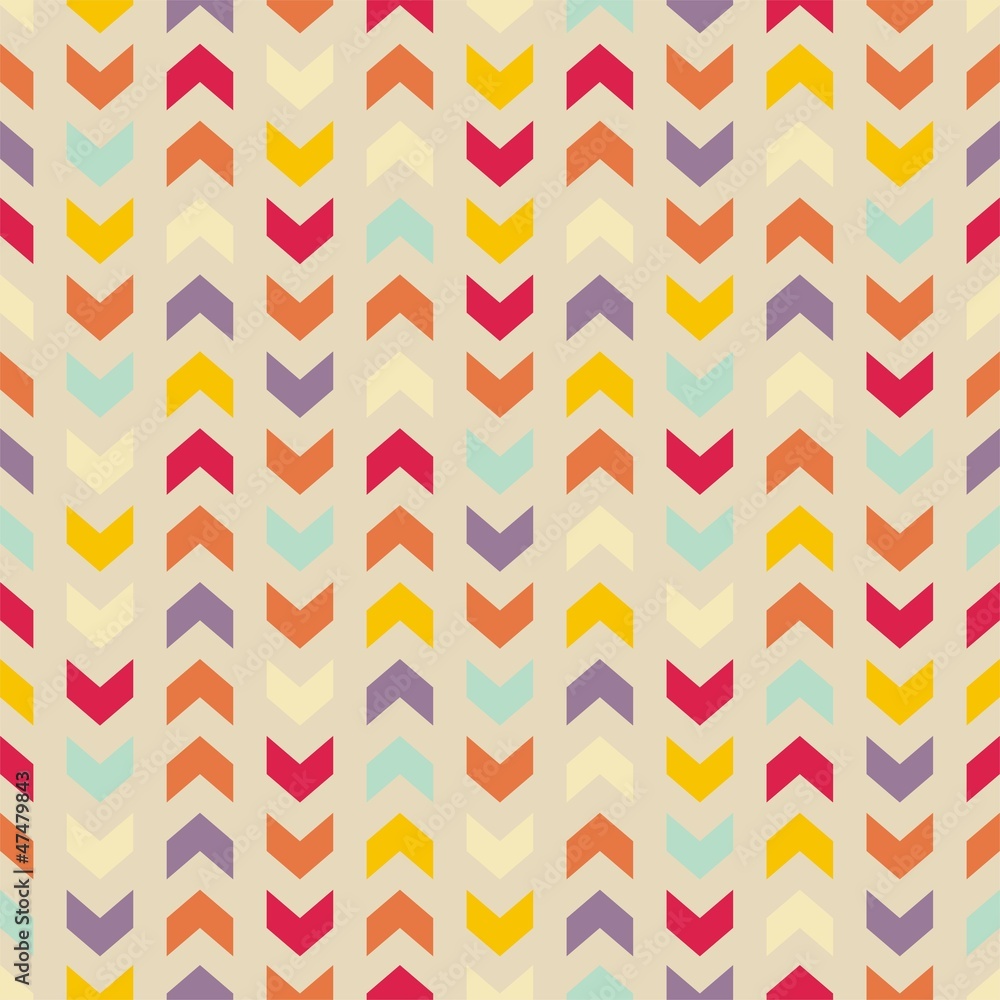 Poster vector seamless colorful pattern background zigzag chevron