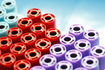 sterile test tubes for blood