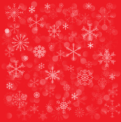 new year background whith snowflake