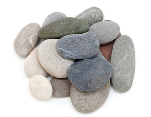 heap of sea stones