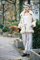 Hippie in der Stadt
