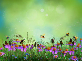 Fantasy meadow