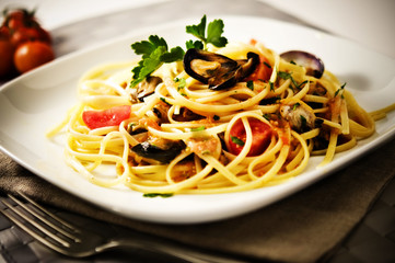linguine ai frutti di mare