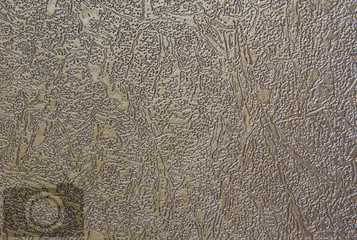 Camera icon on leather background and textured