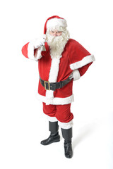 Weihnachtsmann kündigt sich an