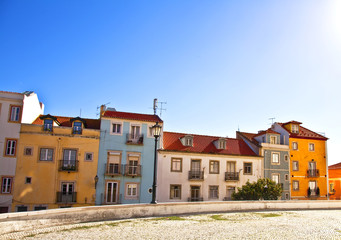 Naklejka na ściany i meble Lizbona, Portugalia. Widok klasyczny.