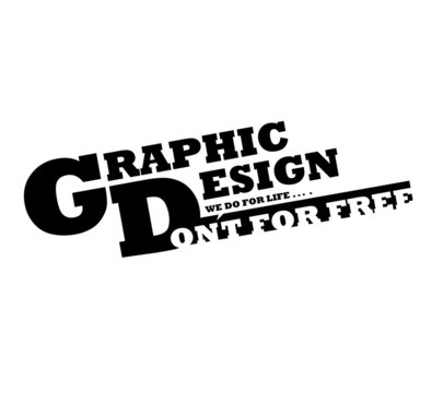 Graphic design don't for free