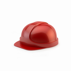 Fototapeta premium red helmet for workers