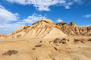 Desert of the Bardenas Reales in Navarre