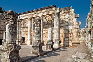 Cafàrnao -Israele - Resti della Sinagoga