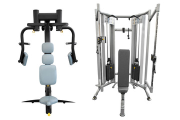 Naklejka premium gym apparatuses