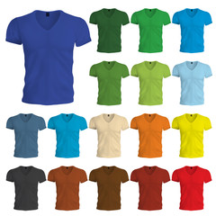 Colored Tshirt Templates