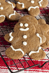 Fresh Homemade Gingerbread Men
